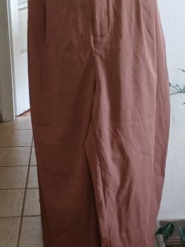 Γυναικείο παντελόνι Shein Curve 3XL σαν καινούργιο, καφέ