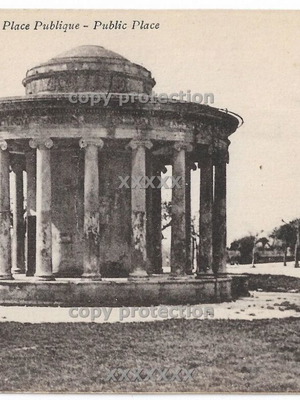 Corfu Maitland Monument Vintage Postcard used, 1910s