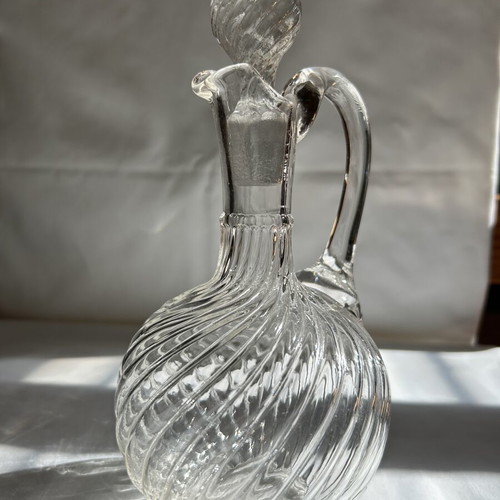 Small glass carafe, 20 cm