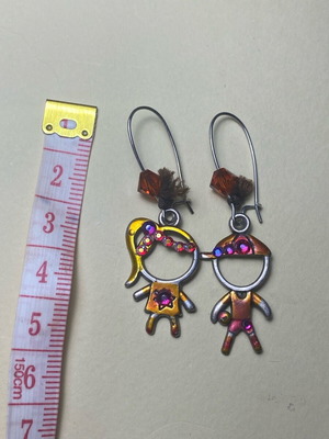 Colorful earrings new for boy and girl