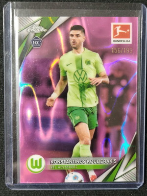 Topps Chrome Koulierakis RC σαν καινούργιο, αριθμός 156/199
