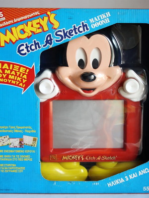 Mickey's Etch A Sketch Μαγική Οθόνη 1991 Σφραγισμένο καινούργιο