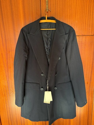 Men's blazer blue new, size L