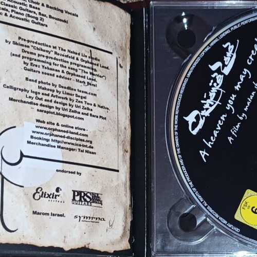 Orphaned Land The Never Ending Way of ORWarriOR CD DVD used metal album