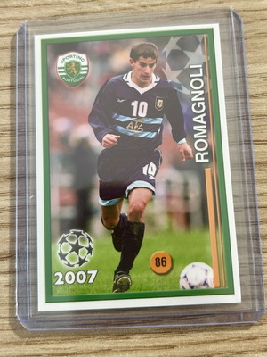 Romagnoli Sporting Lisbon Champions 2007 card like new