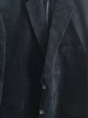 Ανδρικό σακάκι κοτλέ Manhunt Collection νούμερο 64 σαν καινούργιο, μαύρο