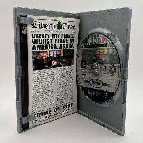 Grand Theft Auto Liberty City Stories PlayStation 2 used, PAL