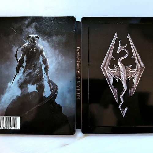 The Elder Scrolls V Skyrim Steelbook used, rare