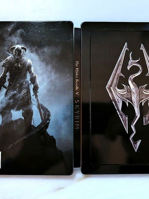 The Elder Scrolls V Skyrim Steelbook used, rare