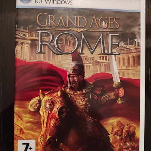 Grand Ages Rome PC DVD used, with booklet and cardboard box