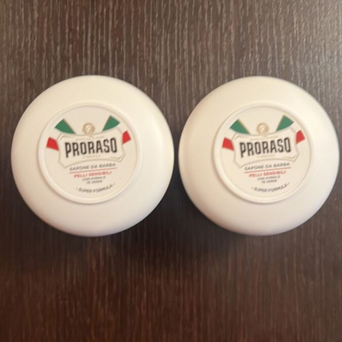 Parker 97R Traditional Double Safety Razor set like new with Proraso and Bluebeards Revenge