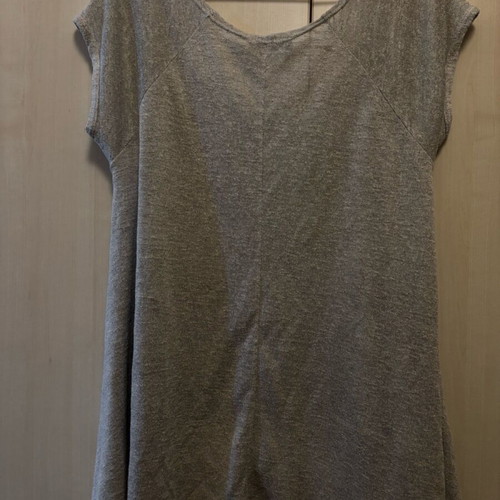 Short-sleeve T-shirt used, gray, size M