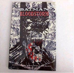Βιβλιο Batman Bloodstorm έκδοση 1994