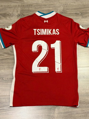 Authentic Liverpool Kostas Tsimikas jersey new, size M