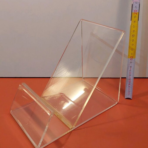 Plexiglass product display stand like new