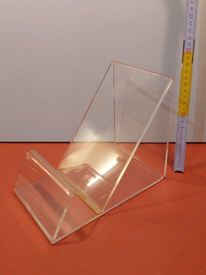 Plexiglass product display stand like new