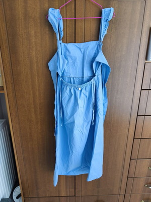 White 22 women's blue dress size S, new