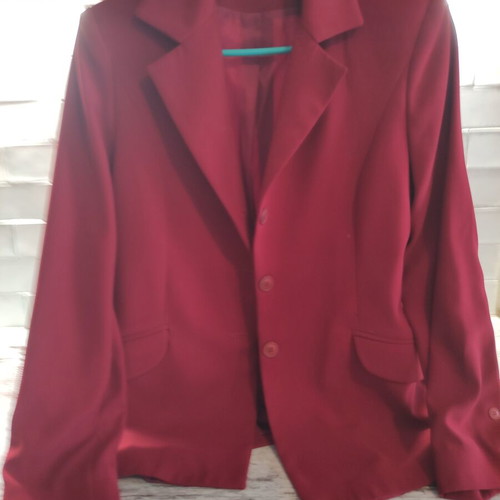 A-Style red blazer jacket used size L