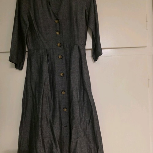 Mango gray dress like new, size S