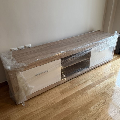 TV stand, assembled, light use