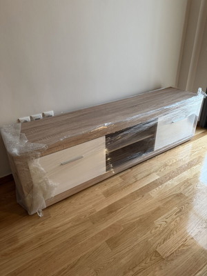 TV stand, assembled, light use