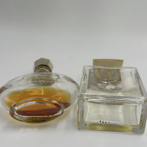 Vintage Eau de Toilette Set Nina Ricci L'Air du Temps & Yves Saint Laurent Y like new