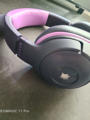 Razer Kraken Kitty v2 Gengar Pokemon Edition headset used, wired