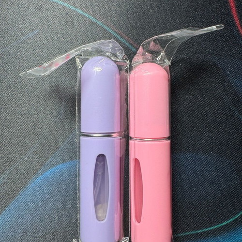 Perfume refillable bottles 5ml like new, set of 2 pieces