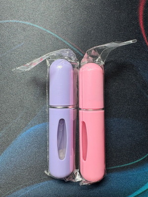 Perfume refillable bottles 5ml like new, set of 2 pieces