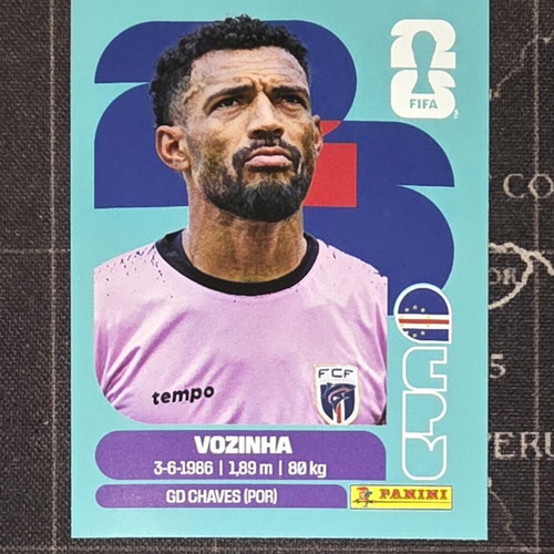 Panini Fifa World Cup 2026 Vozinha sticker new