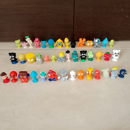Mega Pack Stikeez and Super Zings Lidl 42 figures with suction cups new