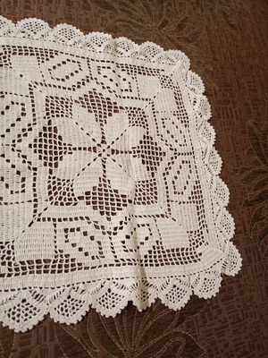 Handmade doily like new