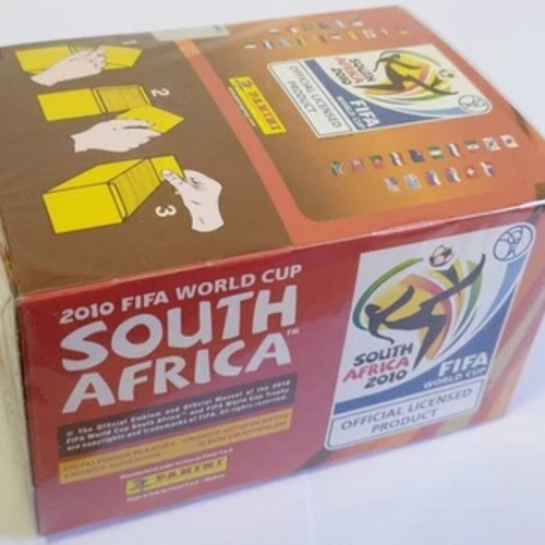 Panini World Cup 2010 box of 100 packs