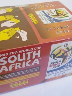 Panini World Cup 2010 box of 100 packs