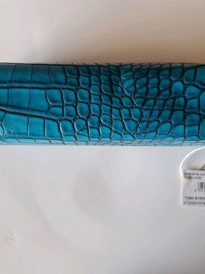 Bombata pencil case new, turquoise 19×5 cm
