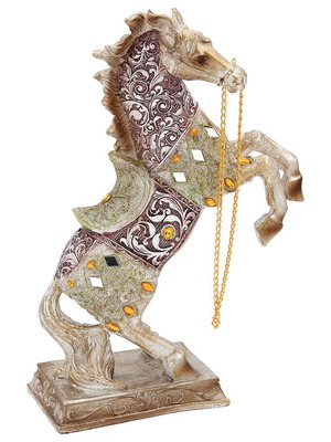 Decorative horse new from polyresin 17x7x25 cm