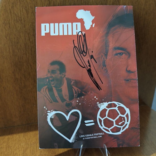 Puma Darko Kovacevic Hand Signed Autograph Card used