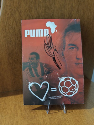 Puma Darko Kovacevic Hand Signed Autograph Card used