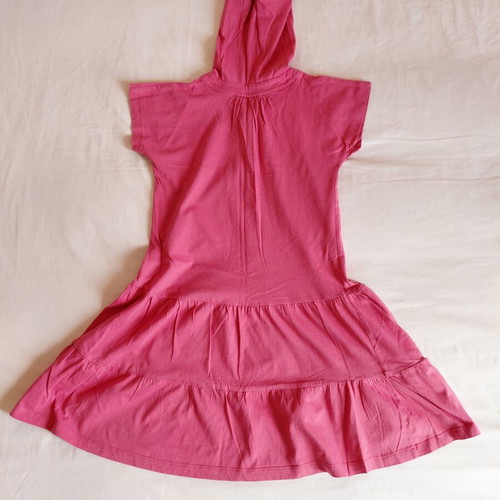 Zara Girls' Cotton Dress coral 11-12 years like new