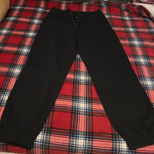 Bershka black pants size M like new