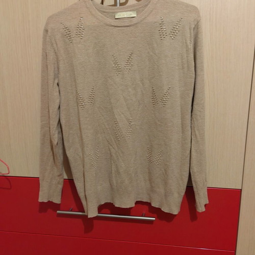Women's blouse beige used, sizes M/L