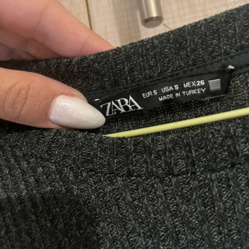 Midi dress Zara dark green like new with -  3,00 - Vendora.cy