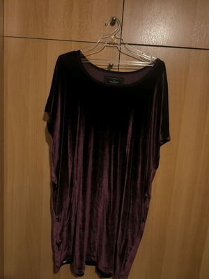 Velvet dress PCP The Black Label 16 Series like new, burgundy
