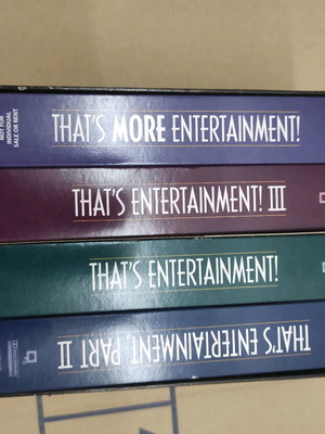 That's Entertainment VHS collection used