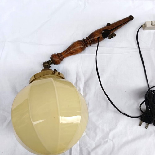Antique classic bridge arm floor lamp like new