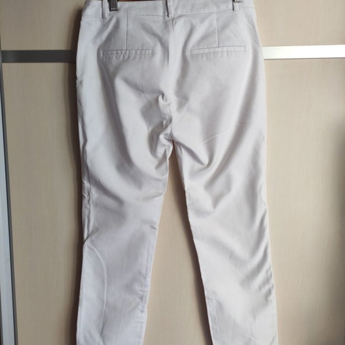 Zara tailored white pants used, size M 38