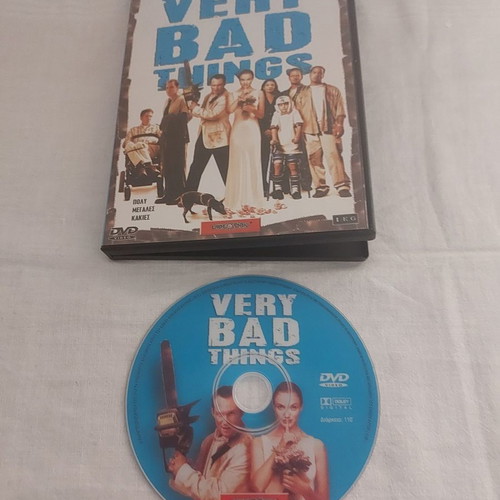 Very Bad Things DVD used, comedy with subtitles