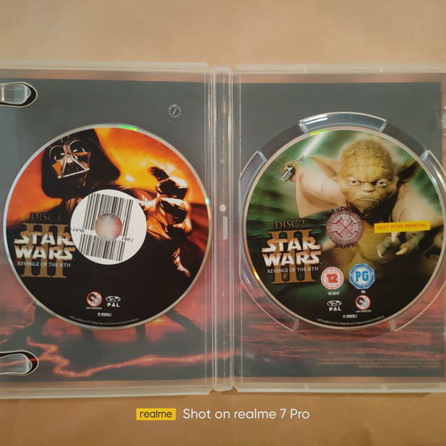 Star Wars III Revenge Of The Sith DVD used with subtitles