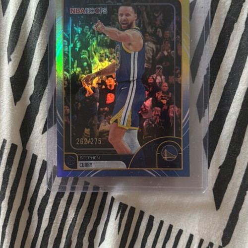 Stephen Curry numbered NBA Hoops card
