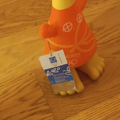 Athena Collectible Figure New, Official Athens 2004 Olympic Mascot
